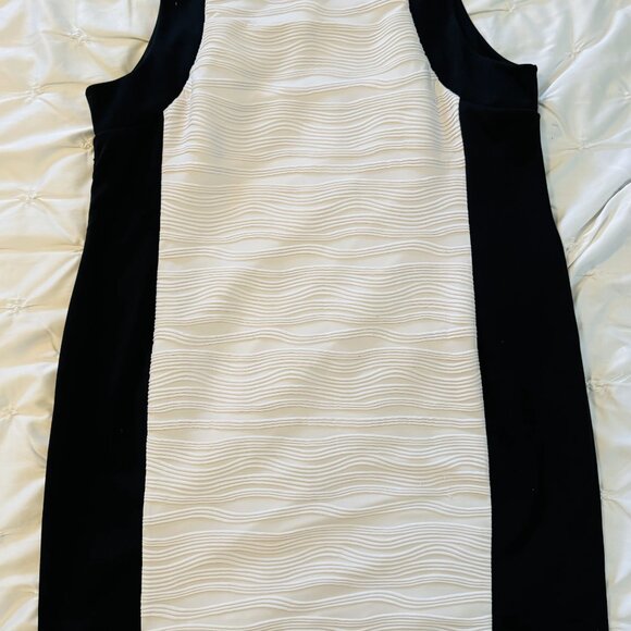 Calvin Klein Black and White Dress - Plus Size 22W - Picture 2 of 5